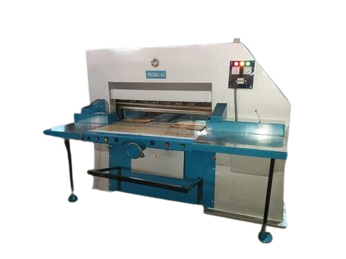 Fully Automatic Paper Cutting Machine - Electric, Polished Metal Finish | Durable, Good Quality, Computerized Operation, 1 Year Warranty