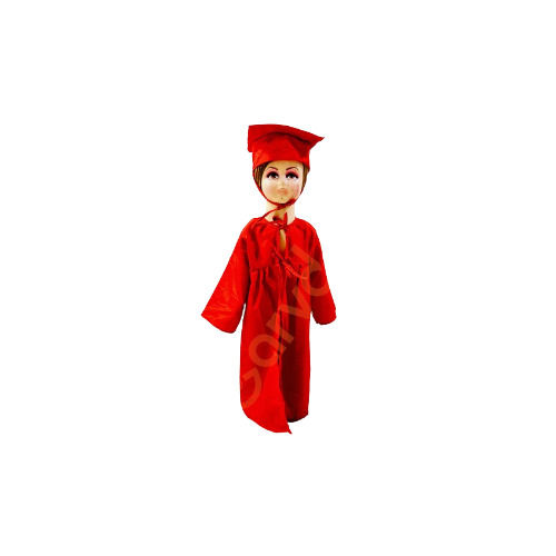 Convocation Degree Red Gown Fancy Dress Costume for 2 Years to 14 Years