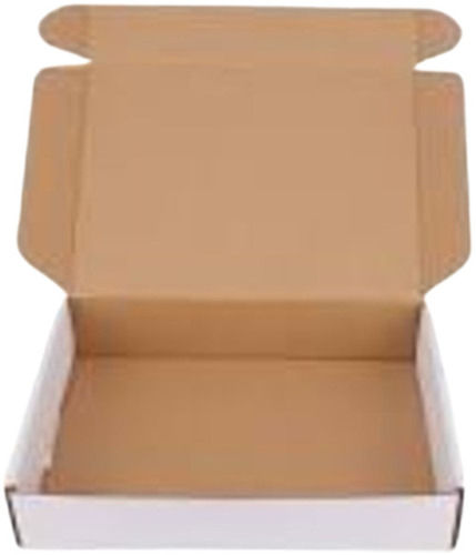 White Pizza Corrugated Box