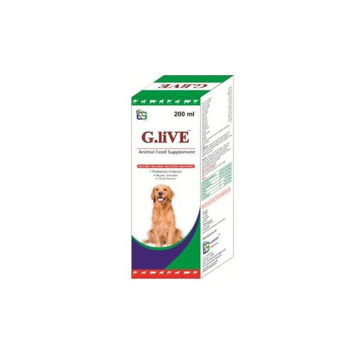 G-Live Veterinary Liver Tonic 200Ml - Medicine Type: Animal Health Supplements