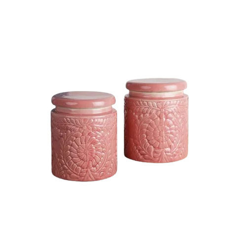 Handcrafted Ceramic Storage Jar