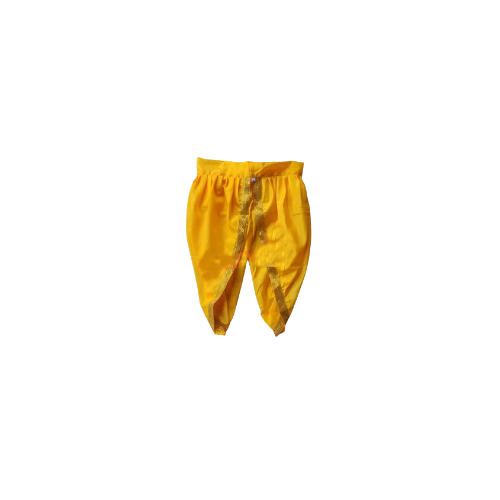 Yellow Dhoti Fancy Dress Costume With Lace