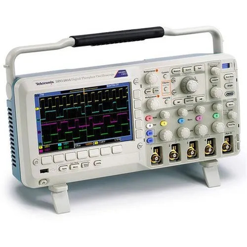 Industrial Digital Mixed Signal Oscilloscope - 200 MHz Bandwidth 1 GS/s Sampling Rate 4+16 Channels with 1 Mpts Memory Depth Advanced Trigger Suite Digital Display in White and Black
