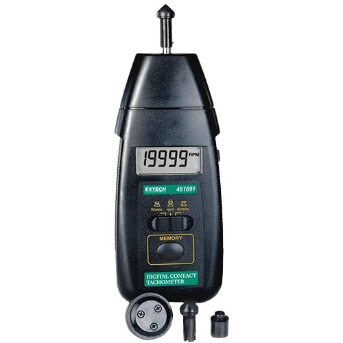 Extech 461891 Digital Contact Tachometer - Color: Black