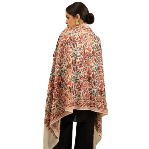 Pashmina Shawl - 70 X 200 Cm, Multicolor | Extremely Warm, Lightweight, Breathable, Skin-friendly, Fade, Wrinkle, Shrink Resistant, Machine Washable, Ideal For Winter Use