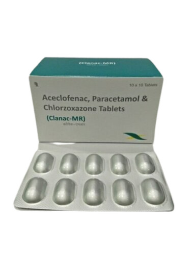 Pharmaceutical Medicine Clanac MR Tablet 