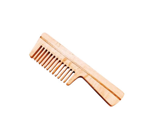 Neem Wood Comb - Polished Finish, Very Good Quality | Durable, Anti-Bacterial, High Quality for Personal Use