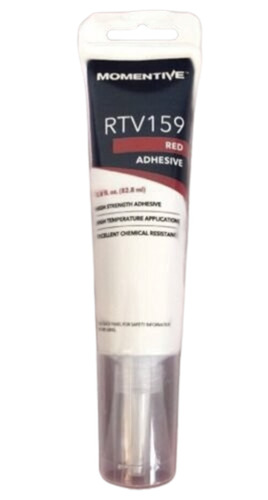 Silicone Adhesive Sealant - 100% Purity Liquid, Red Color | Durable Solvent Adhesive for Footwear, Furniture, Packing, Printing, Transportation