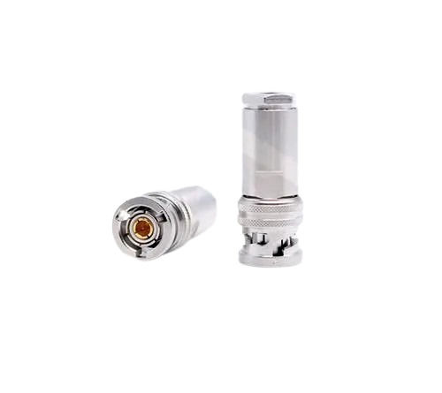 Bnc Male Triaxial Connector  - Insulation Material: Ptfe