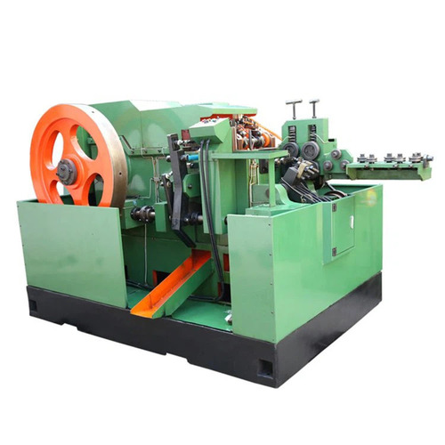 Used Japan Xudawei 8Mm 2 Mold 3 Blow Cold Heading Machine - Color: Green