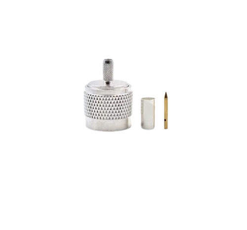 N Male Rf Coaxial Connector For Lmr 200 Cable Crimp - Application: Telecom