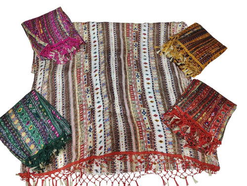 Multi Color Printed Dupatta - Type-Chinon, Length 2.30m | Breathable, Easy Washable, Suitable for Casual Occasions, All Season