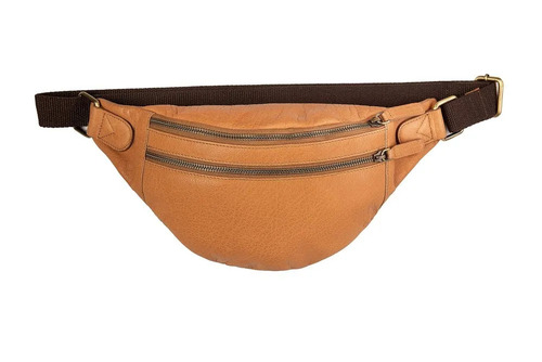 Chest Leather Bag - Color: Brown