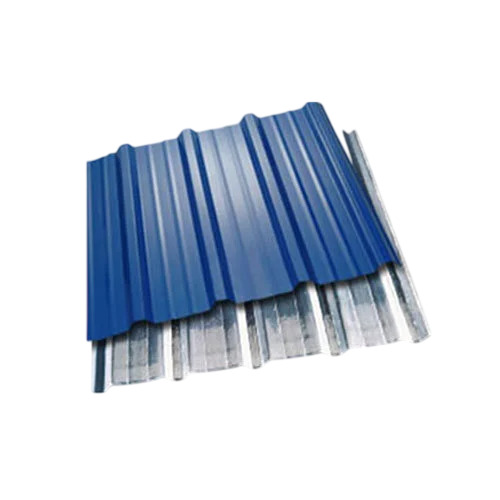 Color Roofing Sheets - Stainless Steel, Standard Size, 0.50 mm Thickness | Water Proof Surface Treatment, Color Coated Finish