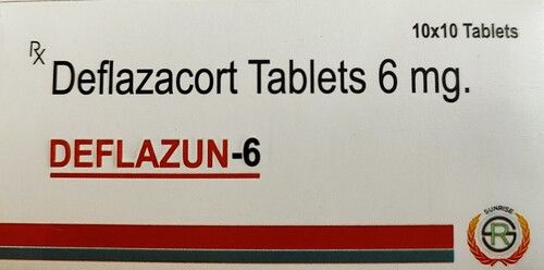 Deflazacort 6mg 10x10 Tablets Pack