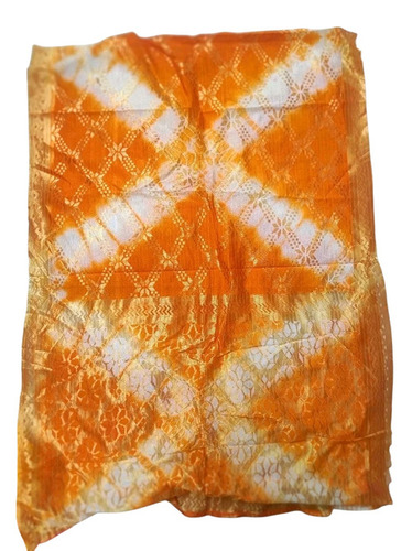 Multicolor Dyed Russell Silk Printed Dupatta - 2m Length, Pure Russell Silk Fabric | Traditional Pattern, Women's Accessory