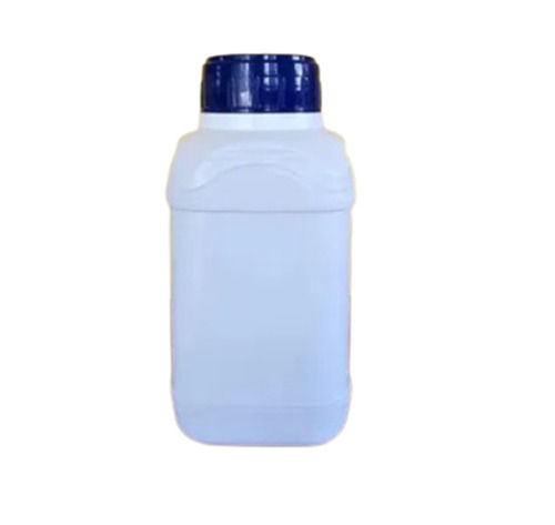 White Color Plain Pattern Square Shape Broad Mouth Hdpe Bottle