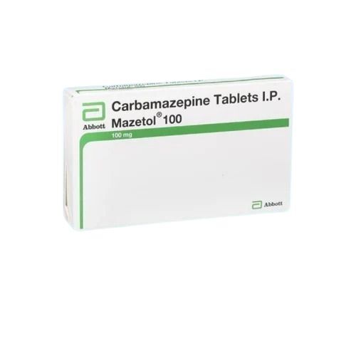 Carbamazepine Tablets - 100 MG I.P. Premium Quality Pharmaceutical Grade White Tablets Optimum Purity for Clinical and Hospital Use