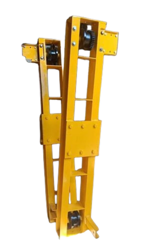 Mild Steel L Block Hoist End Carriage - Color: Yellow