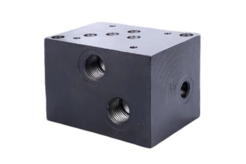 Precision Machining Polished Hydraulic Manifold