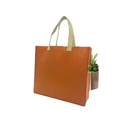 Felt Women Shopping Bag with Loop Handle