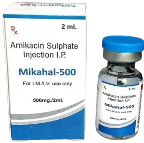 Amikacin Injection - Liquid Form, Short-Term Use for Serious Bacterial Infections | Suitable For All