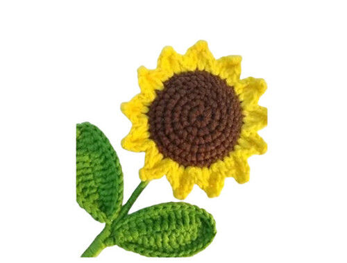 Eco Friendly Handmade Crochet Sunflower