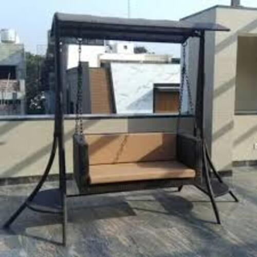 Dark Brown Outdoor Garden Swing