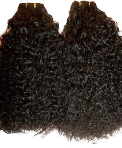 Indian Black Unprocessed Natural Curly Hair