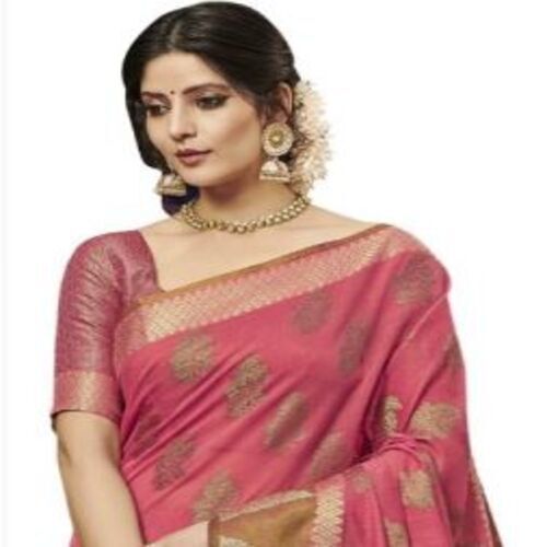 Cotton Saree - Color: Brown