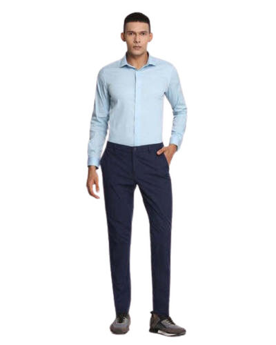 Mens Plain Formal Trousers