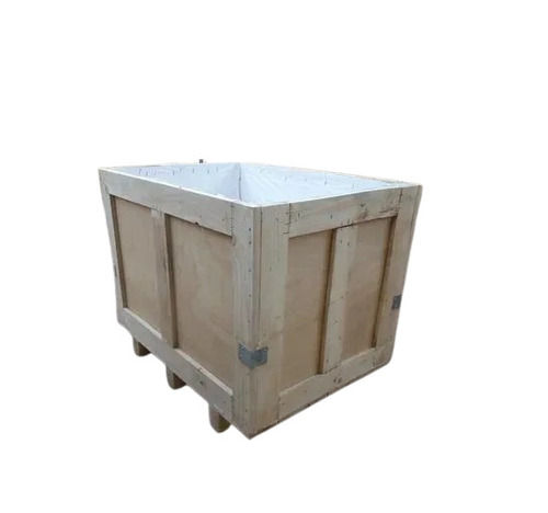 Solid Surface Eco-Friendly Square Shape Closed Plywood Shipping Boxes for Packaging