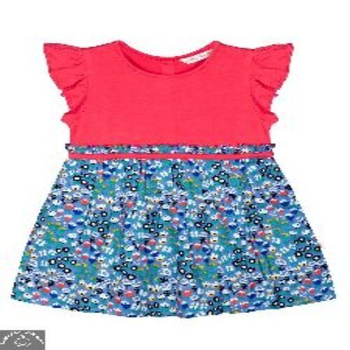 Budding Bees printed Kids dress