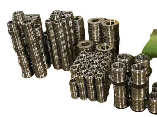 Silver Round Hydraulic Cylinder Spares