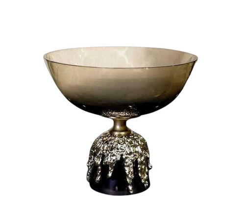 Round Shape Reusable Polished Finish Corrosion Resistant Brass Antique Bowl