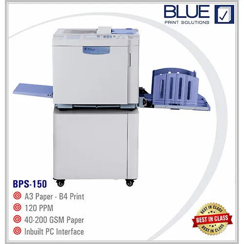 Bps150 Blue Digital Duplicator - Application: Office