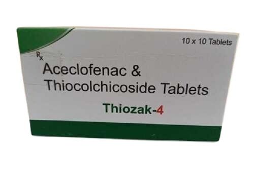 Aceclofenec And Thiocolchicoside Tablet