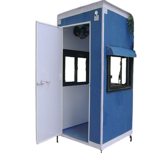 Thermal Insulation And Durable Flooring Security Cabin