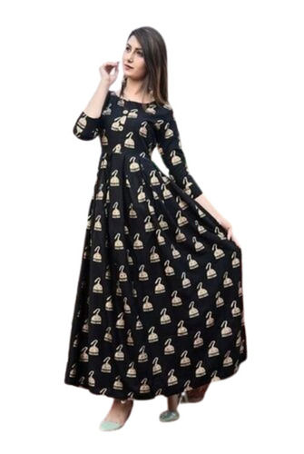 Premium Quality Printed Anarkali Kurtis 