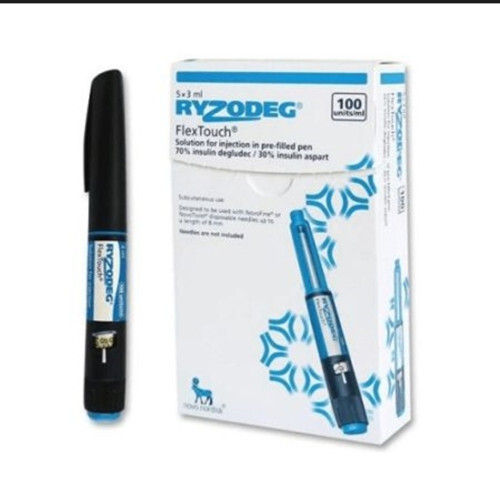 Ryzodeg Flextouch 100iu Pre Filled Pen Of 3ml Solution For Injection Ryzodeg Penfill