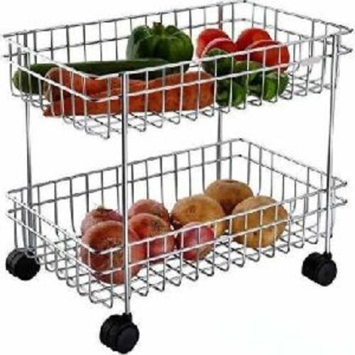 6 Stainless Steel Kitchen Basket