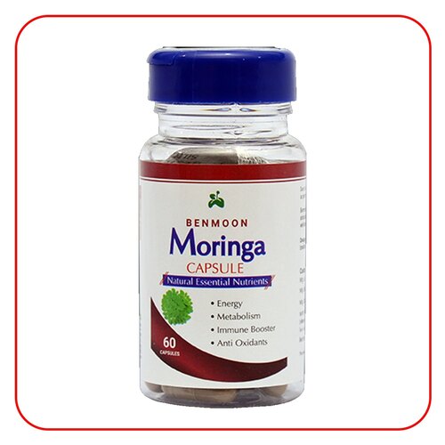 Benmoon Moringa Capsule "for Energy, Metabolism" "ayurvedic" At Best ...