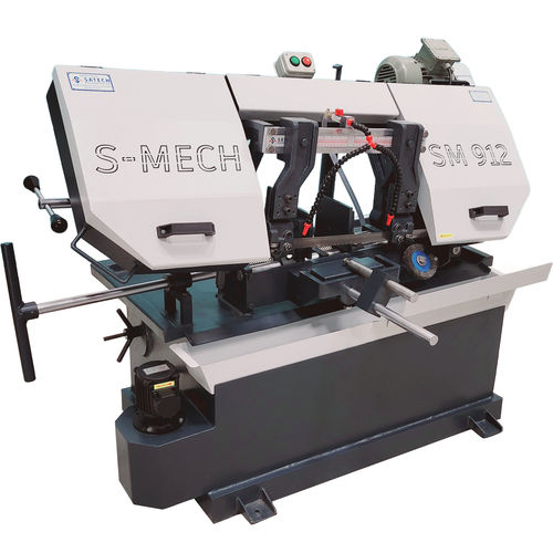 Horizontal Metal Cutting Bandsaw Machine Sm 912 - BladeÂ Size: 3000 X 27 X 0.9 Mm