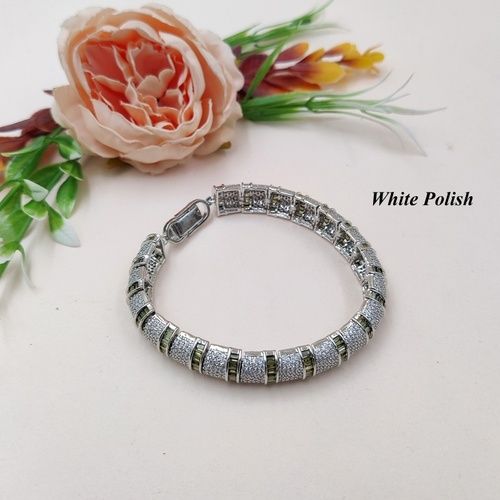 Stylish Charming American Artificial Diamond Bracelet 