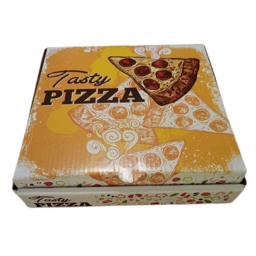 Printed Square Pizza Box