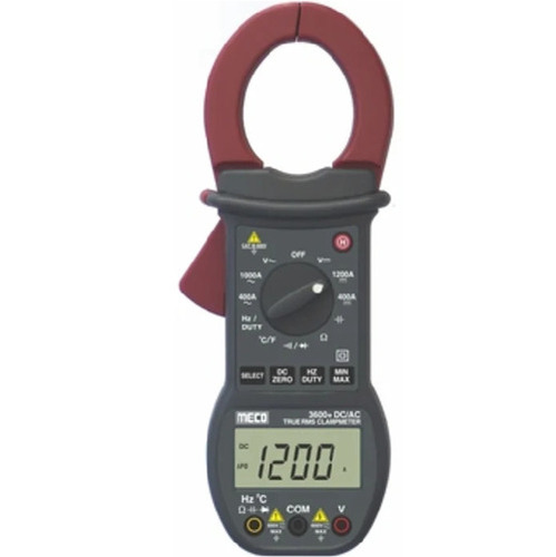 3600+ Trms Digital Clamp Meter - Color: Yellow