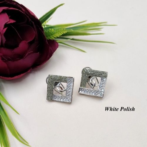 american diamond earrings