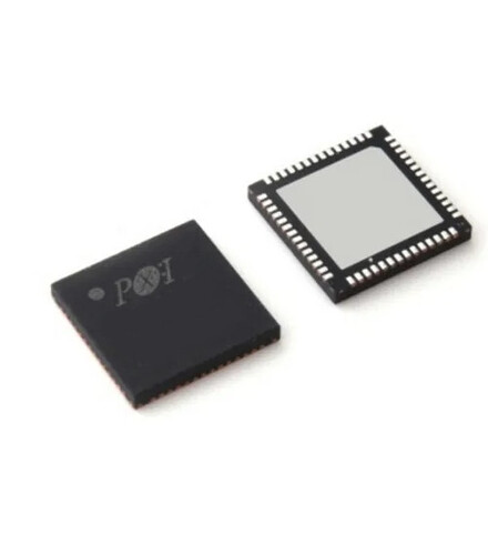PCT2642QC - 5-Inch Touchpad, 1x1x1 cm, Black | 42 Channels, 10 Touch Points, Dynamic Anti Palm Touch, Fast Hopping, Rich Communication Interfaces
