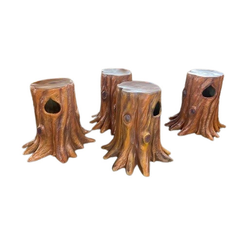 Frp Brown Tree Dustbin - Application: Housekeeping