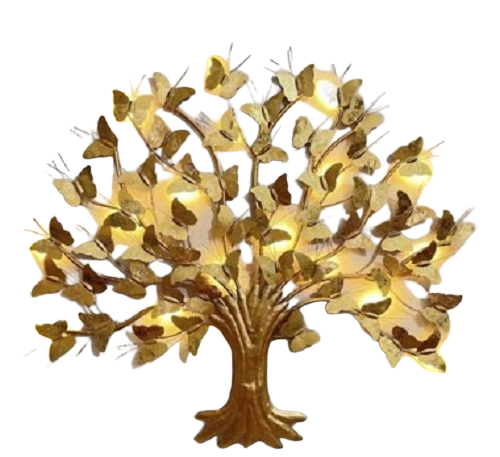 Butterfly Tree Decorative Wall Art Showpiece - Color: Various Colors Are Available